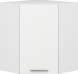 VENTO GN-60/72 szafka górna narożna front: biały mat