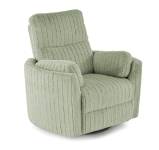 PEGAS fotel wypoczynkowy z Elektrycznym Rozkładaniem, Funkcją Obrotu i Kołyski, kolor miętowy