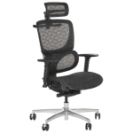 Fotel biurowy obrotowy ErgoNew S1A(2) siedzisko siatkowe