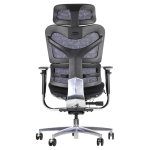 Fotel biurowy obrotowy ErgoNew S7(2) siedzisko tkaninowe