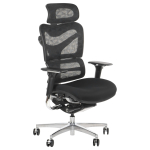 Fotel biurowy obrotowy ErgoNew S7(2) siedzisko tkaninowe