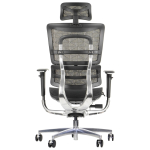 Fotel biurowy obrotowy ErgoNew S8(2) siedzisko siatkowe