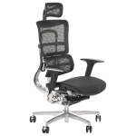 Fotel biurowy obrotowy ErgoNew S8(2) siedzisko siatkowe