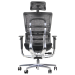 Fotel biurowy obrotowy ErgoNew S8(2) siedzisko tkaninowe