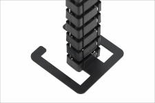 Pionowy kanał kablowy UT czarny