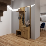 PERGO przedpokój, kolor: dąb artisan