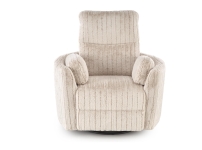 PEGAS fotel wypoczynkowy z Elektrycznym Rozkładaniem, Funkcją Obrotu i Kołyski ,beżowy