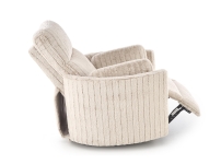 PEGAS fotel wypoczynkowy z Elektrycznym Rozkładaniem, Funkcją Obrotu i Kołyski ,beżowy