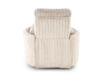 PEGAS fotel wypoczynkowy z Elektrycznym Rozkładaniem, Funkcją Obrotu i Kołyski ,beżowy