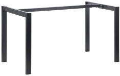 Stelaż metalowy do stołu/biurka NY-132A/60 z regulacją długości belki 99 - 159 x szer.59,6 x wys. 72,5 kolor czarny