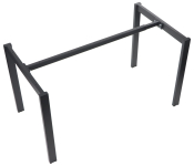 Stelaż metalowy do stołu/biurka NY-132A/60 z regulacją długości belki 99 - 159 x szer.59,6 x wys. 72,5 kolor czarny