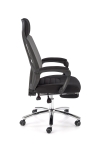 FREEMAN fotem obrotowy z podnóżkiem czarny / popielaty