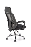 FREEMAN fotem obrotowy z podnóżkiem czarny / popielaty