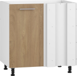 VENTO DKN-100/82 szafka zlewozmywakowa narożna front: dąb miodowy